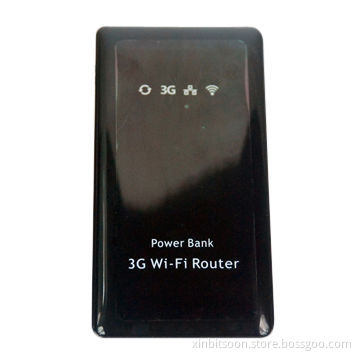 Multifunction 5-in-1, 3G Wi-Fi Router Power Bank with SIM Slot & 2400mAh Power Bank